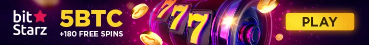 Official BitStarz compact welcome banner used for mobile and VIP promotion checks
