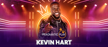 Official Kevin Hart Pragmatic Play blackjack lobby banner