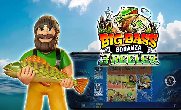Big Bass Bonanza 3 Reeler game artwork