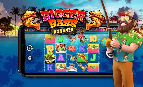 Bigger Bass Bonanza game artwork