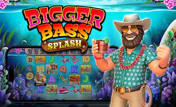 Bigger Bass Splash game artwork