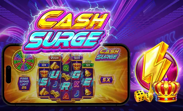 Cash Surge game artwork