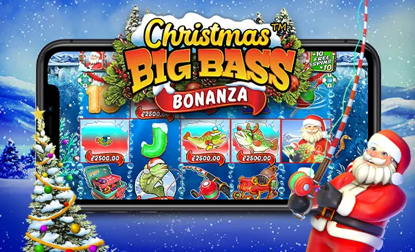 Christmas Big Bass Bonanza game artwork