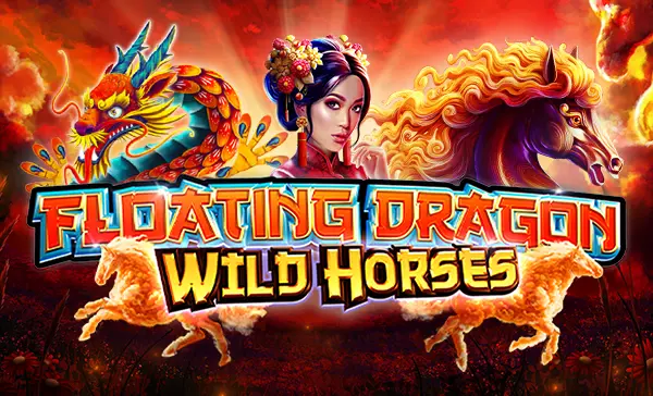Floating Dragon Wild Horses game artwork