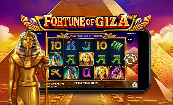Fortune of Giza game artwork