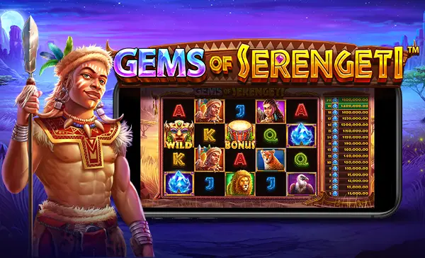 Gems of Serengeti game artwork