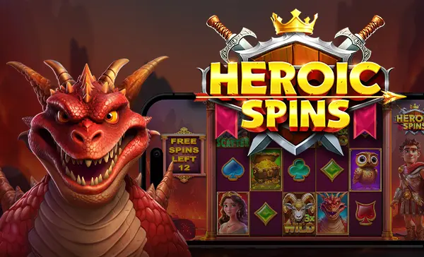 Heroic Spins game artwork