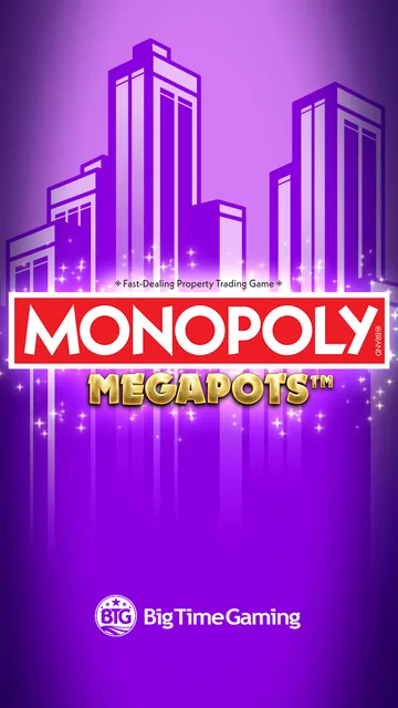 Monopoly Megapots slot card artwork