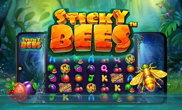 Sticky Bees game artwork