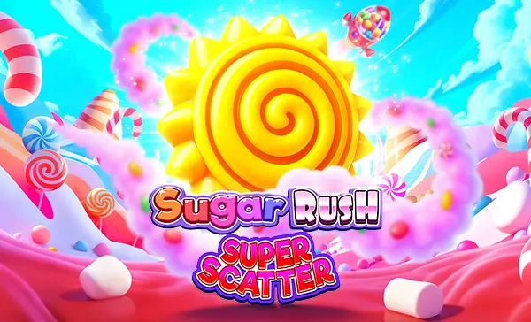 Sugar Rush Super Scatter game artwork