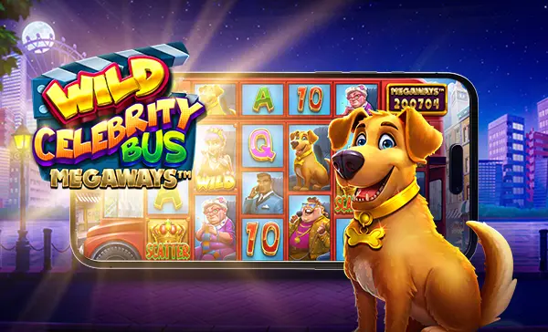 Wild Celebrity Bus Megaways™ game artwork