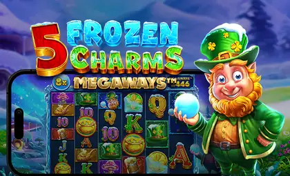 5 Frozen Charms Megaways official Pragmatic Play artwork