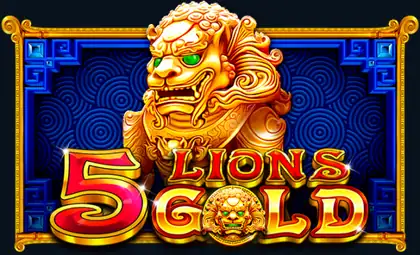 5 Lions Gold official Pragmatic Play artwork