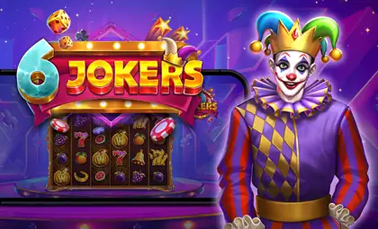 6 Jokers official Pragmatic Play artwork