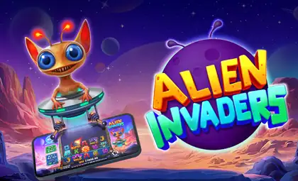 Alien Invaders official Pragmatic Play artwork