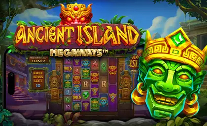 Ancient Island MegawaysTM official Pragmatic Play artwork