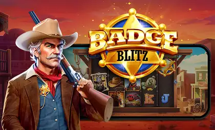 Badge Blitz official Pragmatic Play artwork