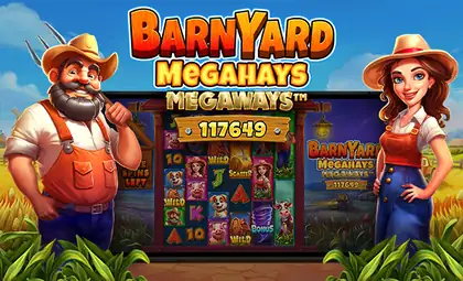 Barnyard Megahays MegawaysTM official Pragmatic Play artwork