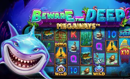 Beware The Deep MegawaysTM official Pragmatic Play artwork