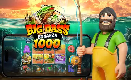 Big Bass Bonanza 1000 official Pragmatic Play artwork