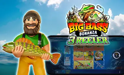Big Bass Bonanza 3 Reeler official Pragmatic Play artwork