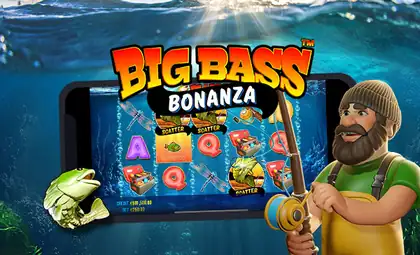 Big Bass Bonanza official Pragmatic Play artwork