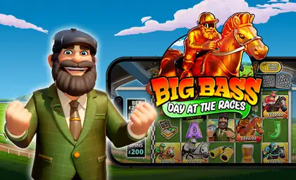 Big Bass Day at the Races official Pragmatic Play artwork