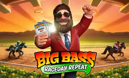 Big Bass Raceday Repeat official Pragmatic Play artwork