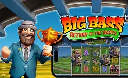 Big Bass Return to the Races official Pragmatic Play artwork