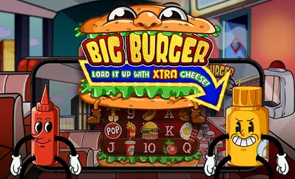 Big Burger Load it up with Xtra cheese official Pragmatic Play artwork