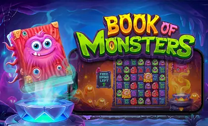 Book of Monsters official Pragmatic Play artwork