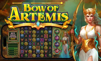 Bow of Artemis official Pragmatic Play artwork