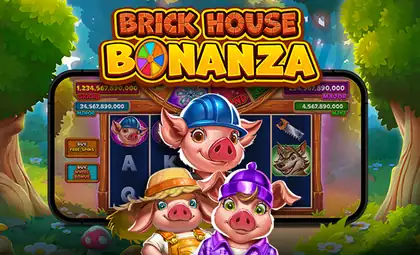 Brick House Bonanza official Pragmatic Play artwork