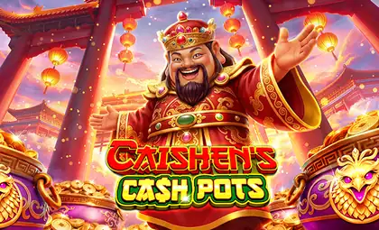 Caishen's Cash Pots official Pragmatic Play artwork