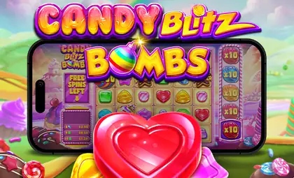 Candy Blitz Bombs official Pragmatic Play artwork