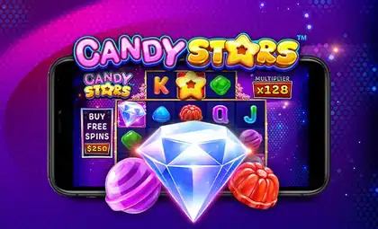 Candy Stars official Pragmatic Play artwork