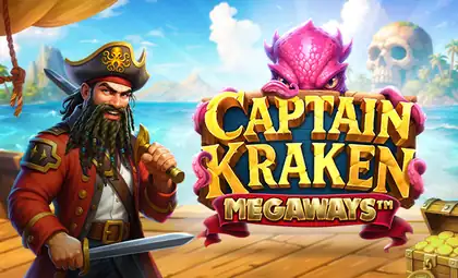 Captain Kraken MegawaysTM official Pragmatic Play artwork
