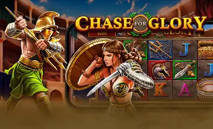 Chase for Glory official Pragmatic Play artwork
