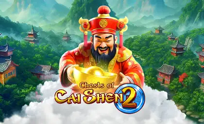 Chests of Cai Shen 2 official Pragmatic Play artwork