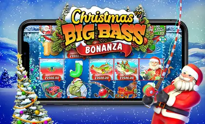 Christmas Big Bass Bonanza official Pragmatic Play artwork