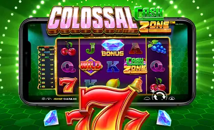 Colossal Cash Zone official Pragmatic Play artwork
