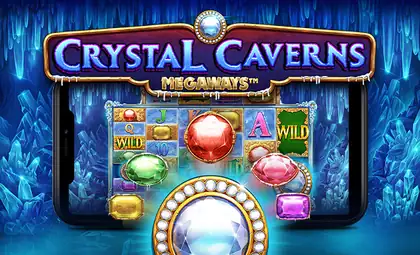 Crystal Caverns MegawaysTM official Pragmatic Play artwork