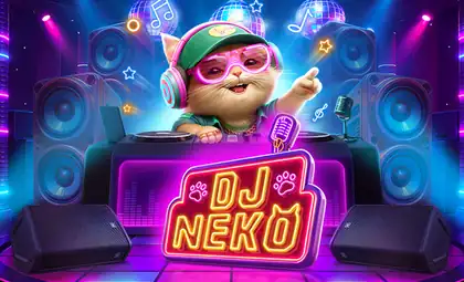 DJ Neko official Pragmatic Play artwork
