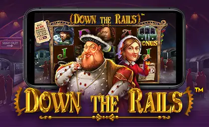 Down the Rails official Pragmatic Play artwork