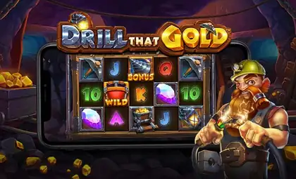 Drill that Gold official Pragmatic Play artwork