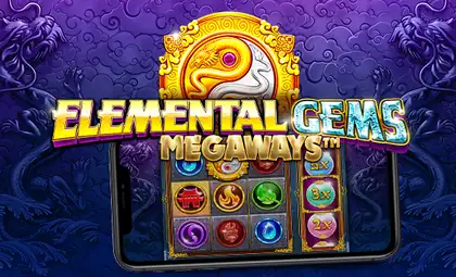 Elemental Gems MegawaysTM official Pragmatic Play artwork