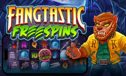 Fangtastic Freespins official Pragmatic Play artwork