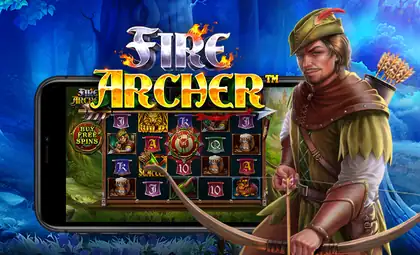 Fire Archer official Pragmatic Play artwork