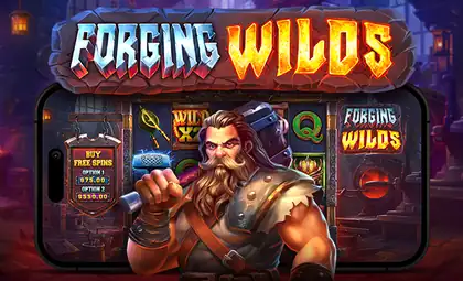 Forging Wilds official Pragmatic Play artwork