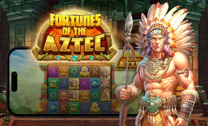 Fortunes of Aztec official Pragmatic Play artwork